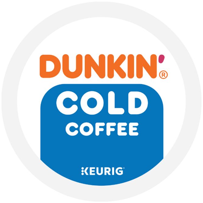 Dunkin Coffee Cold Coffee K-Cup Pods