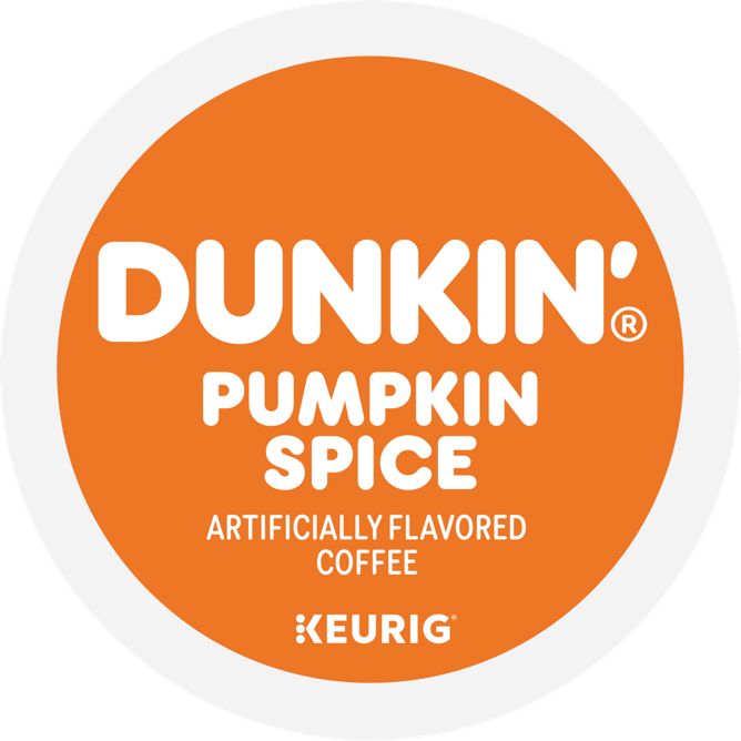Dunkin Coffee Pumpkin Spice K-Cup Pods