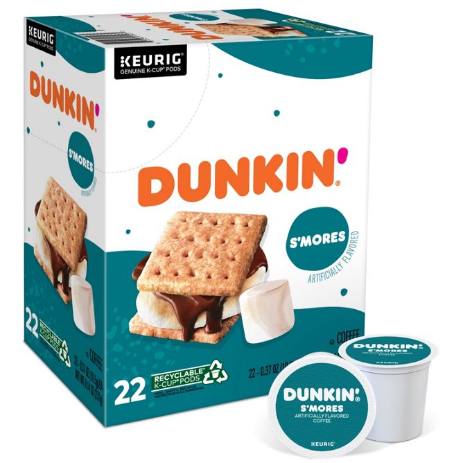 Dunkin Coffee SMORES K-Cup Pods