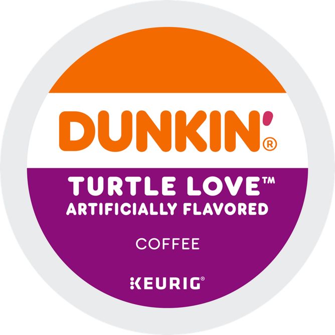 Dunkin Coffee Turtle Love K-Cup Pods
