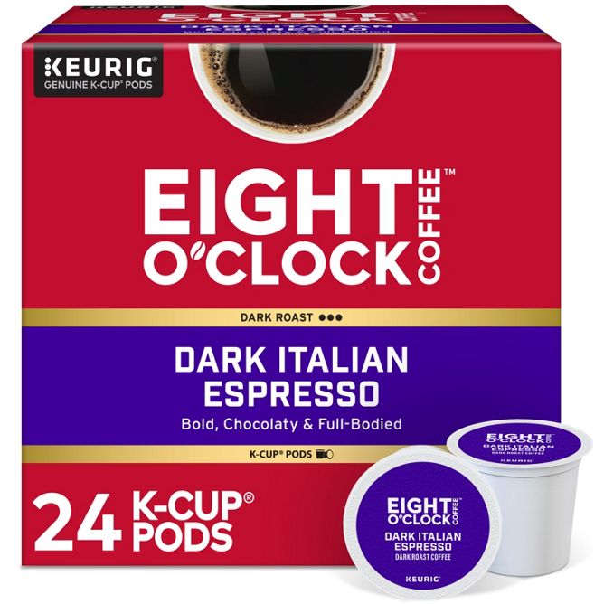 Eight O clock Dark Italian Espresso K-Cup Pods