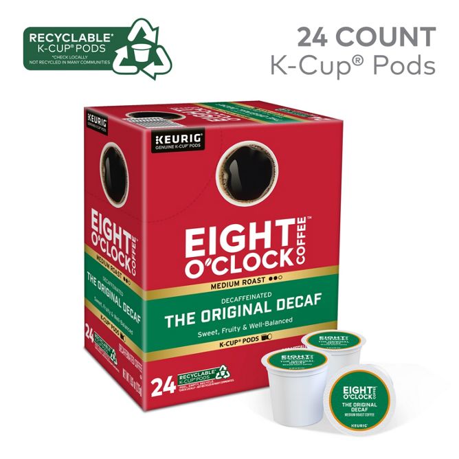 Eight O clock The Original Coffee (Decaf) K-Cup Pods