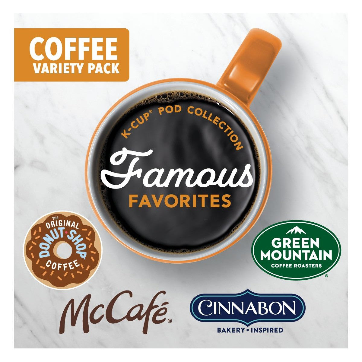 Keurig Famous Favorites Variety Pack, 10ct K-Cup Pods