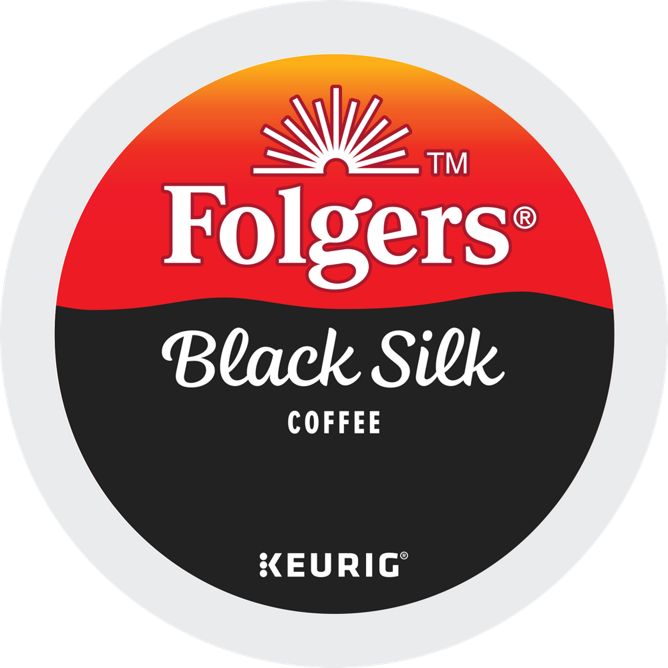 Folgers Coffee Black Silk K-Cup Pods