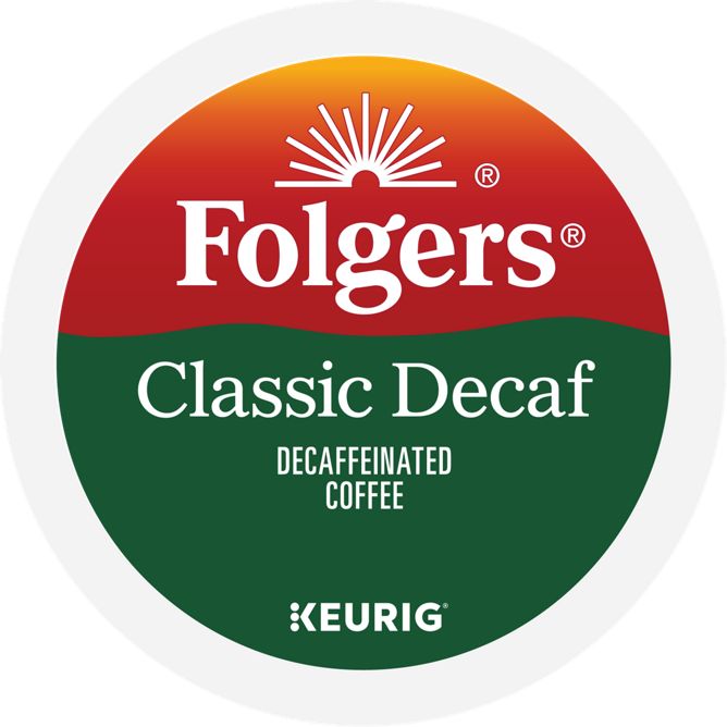 Folgers Coffee Classic Decaf K-Cup Pods