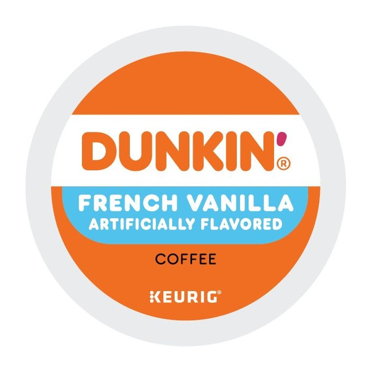 Dunkin' French Vanilla Coffee K-Cup Pods