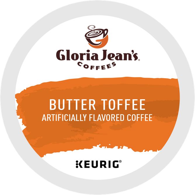 Gloria Jean_s Coffee Butter Toffee K-Cup Pods