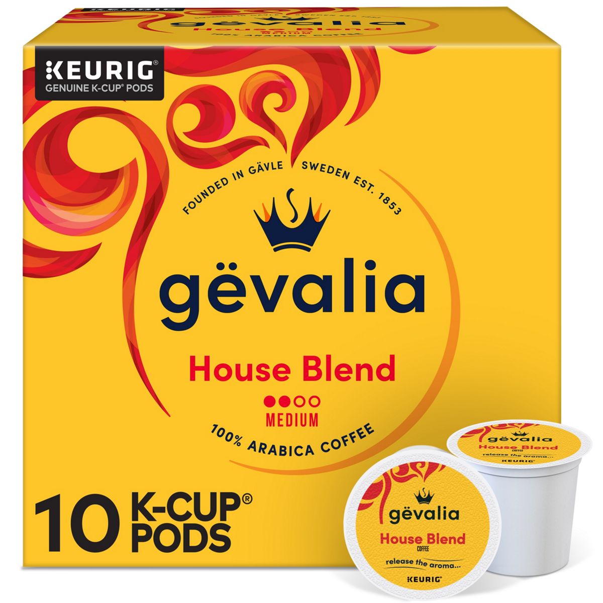 GEVALIA House Blend Coffee K-Cup Pods