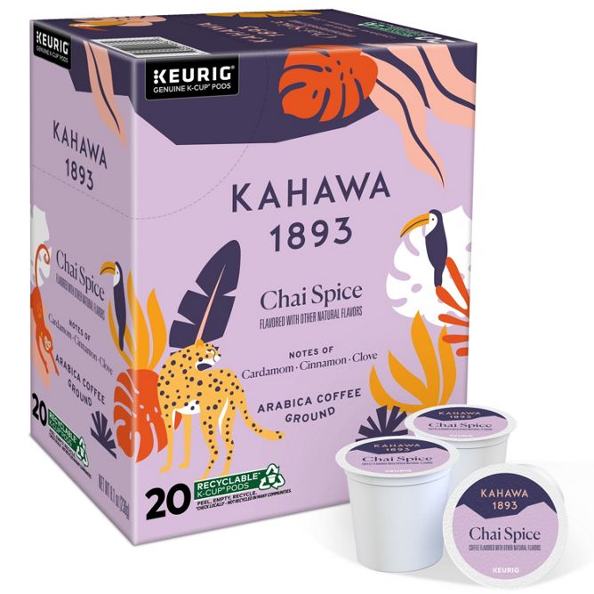 Kahawa 1893 Chai Spice K-Cup Pods