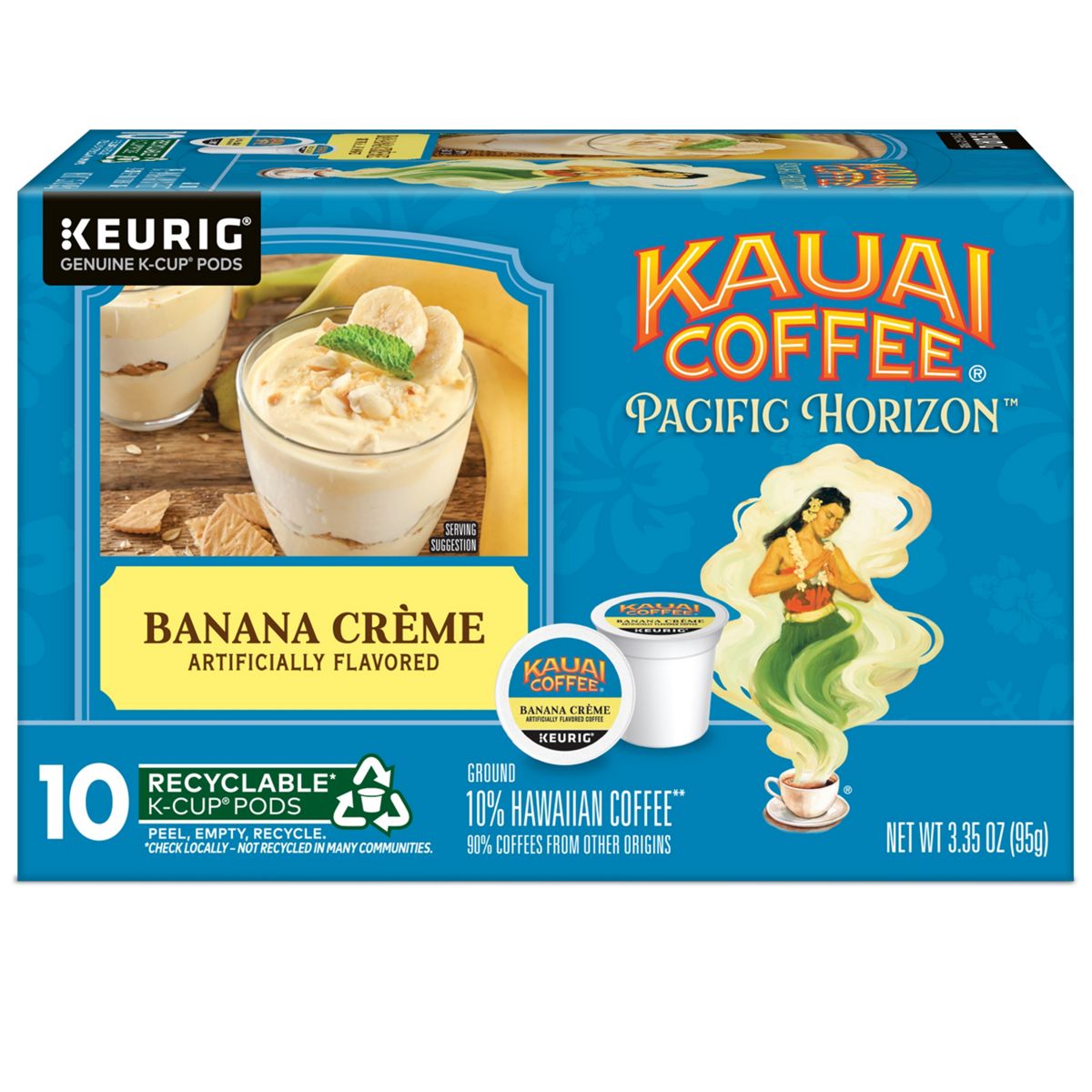 Kauai Coffee Banana Creme Coffee K-Cup Pods