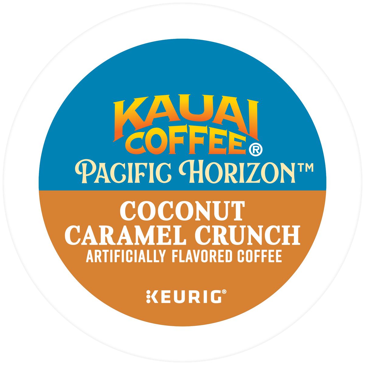 Kauai Coffee Coconut Caramel Crunch Coffee K-Cup Pods