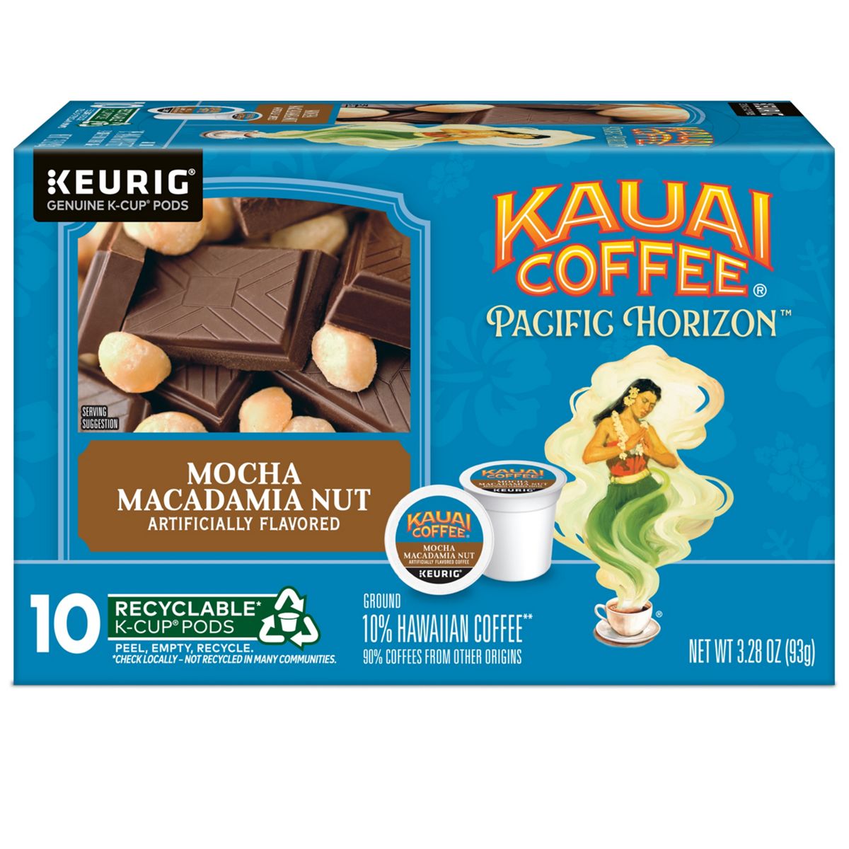 Kauai Coffee Mocha Macadamia Nut K-Cup Pods