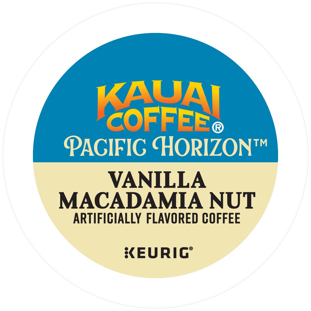 Kauai Coffee Vanilla Macadamia Nut Coffee K-Cup Pods