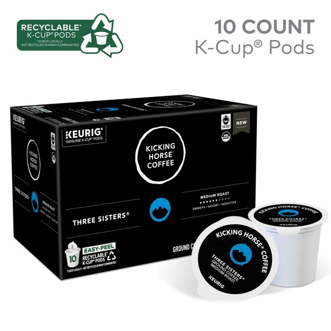 Kicking Horse Coffee Three Sisters K-Cup Pods