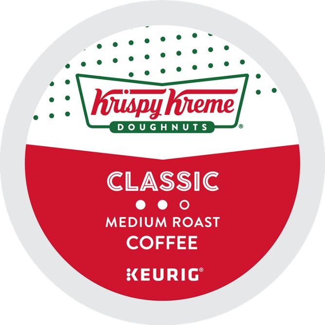 Krispy Kreme Doughnuts Coffee Classic K-Cup Pods