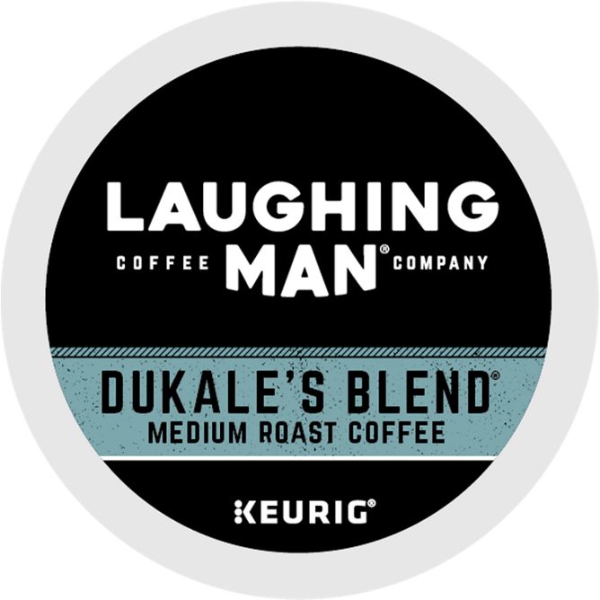 Laughing Man Coffee Dukales Blend K-Cup Pods