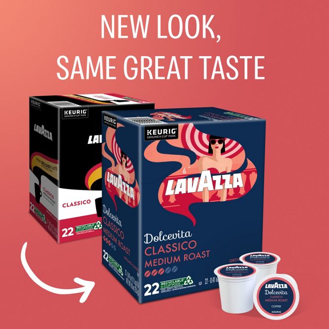 Lavazza Coffee Classico Coffee K-Cup Pods