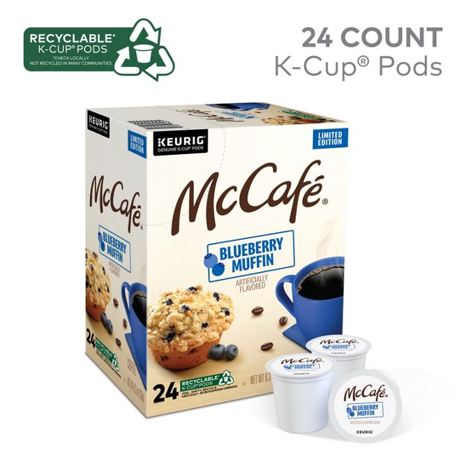 McCafe Blueberry Muffin K-Cup Pods