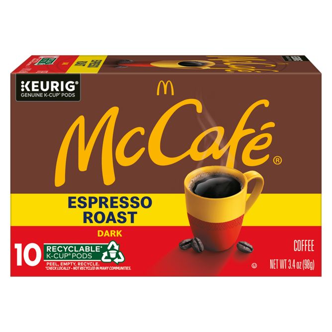 McCafe Espresso Roast K-Cup Pods