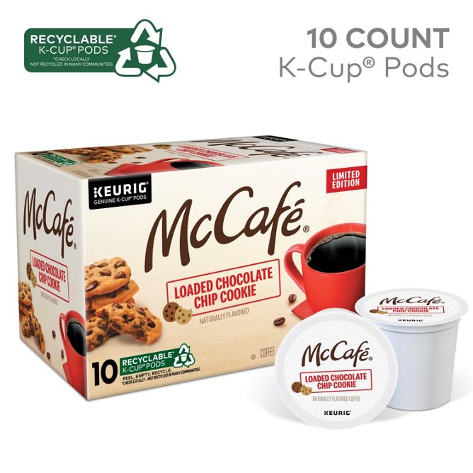 McCafe Loaded Chocolate Chip Cookie K-Cup Pods