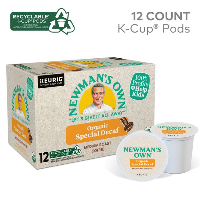 Newman_s Own Coffee Special Blend (DECAF) K-Cup Pods