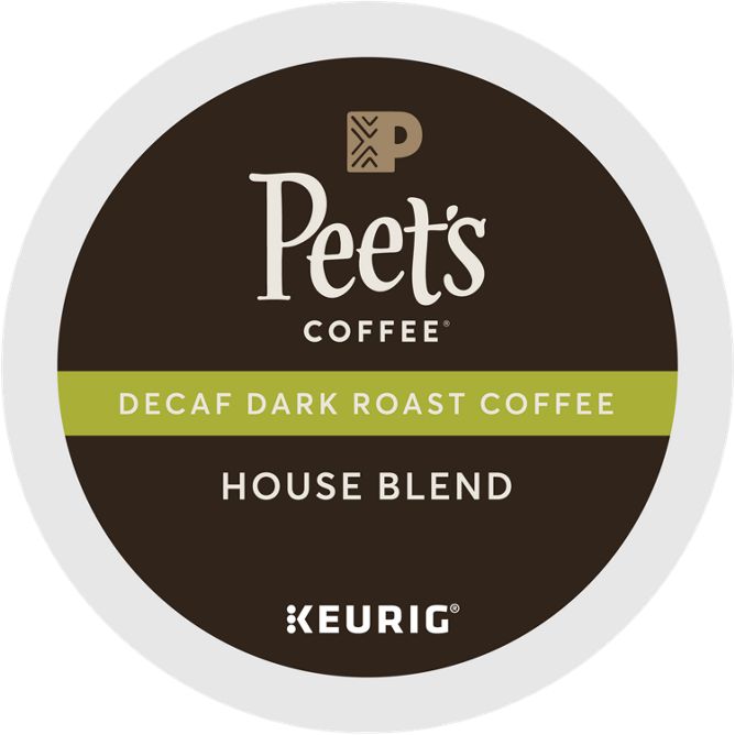 Peet_s Coffee House Blend (Decaf) K-Cup Pods