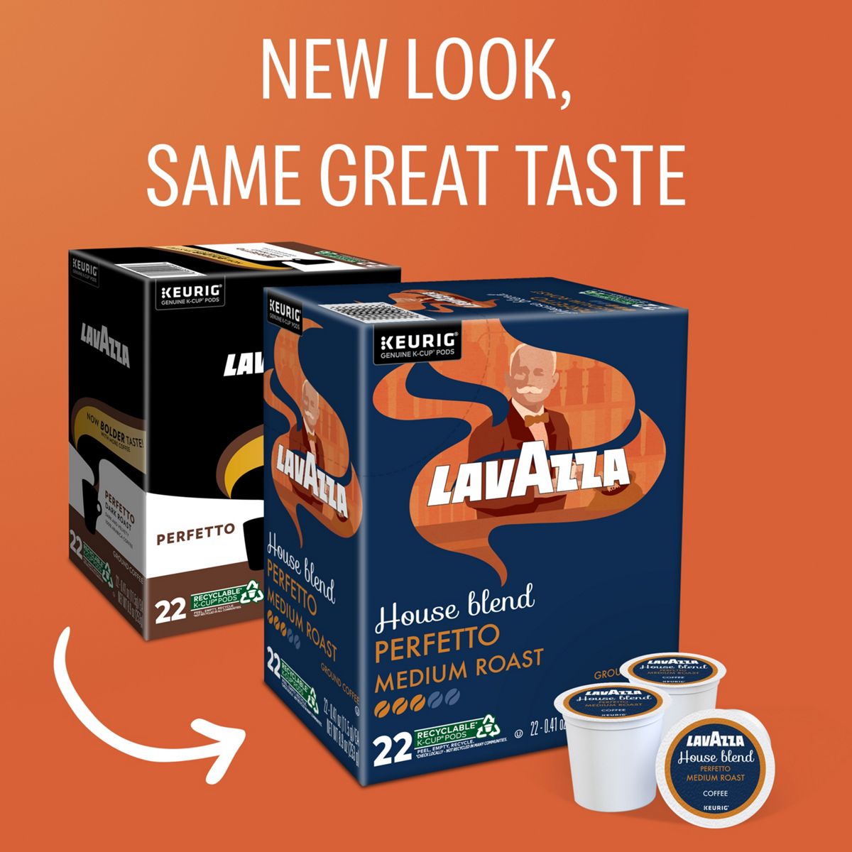 Lavazza House Blend Perfetto K-Cup Pods