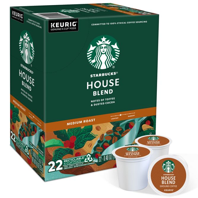 Starbucks Coffee House Blend K-Cup Pods