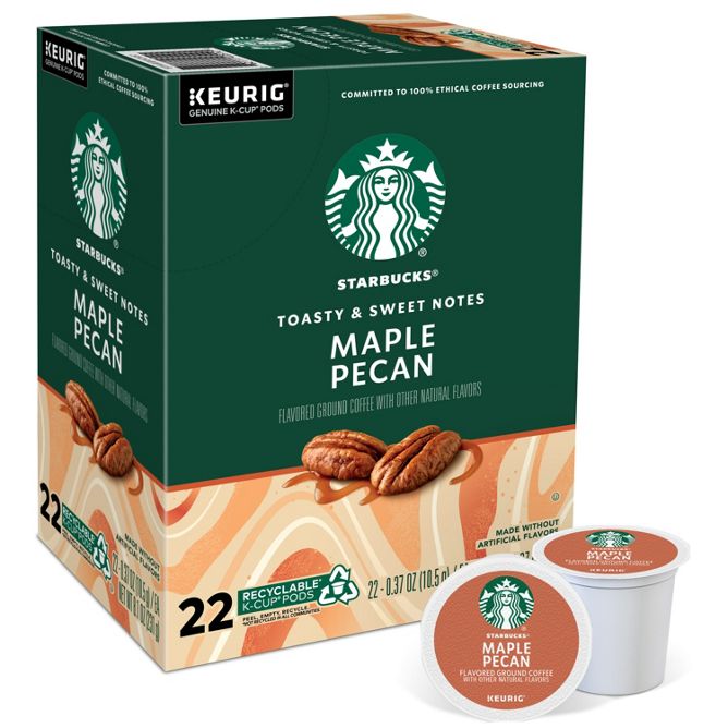 Starbucks Coffee Maple Pecan K-Cup Pods