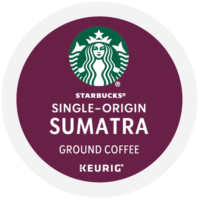 Starbucks Coffee Sumatra Coffee K-Cup Pods