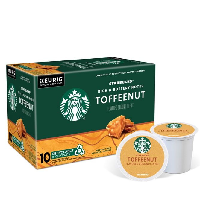 Starbucks Coffee Toffeenut K-Cup Pods
