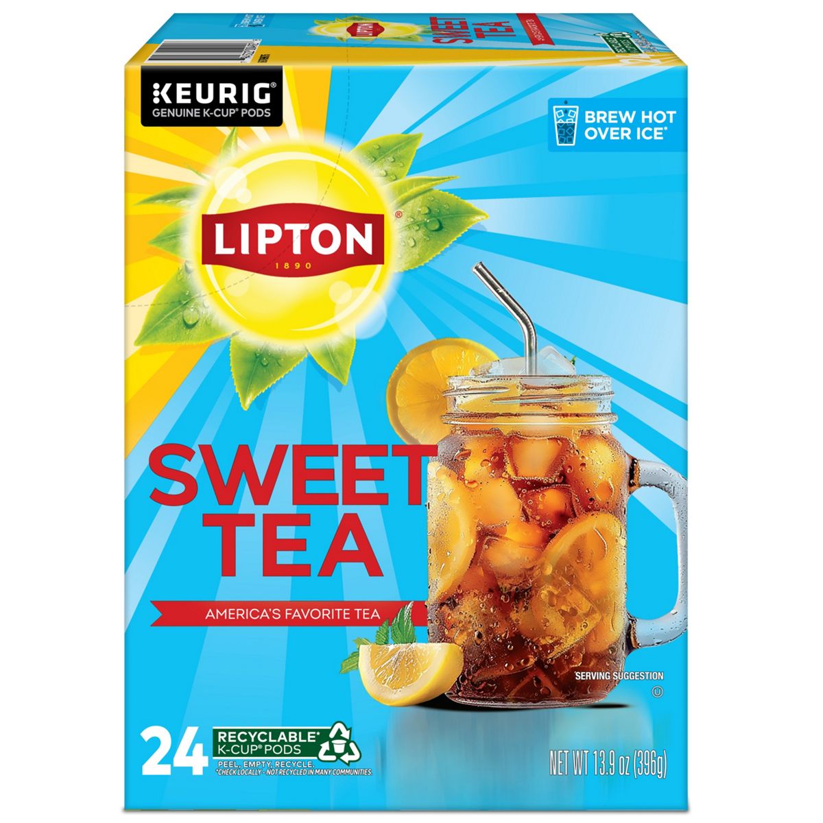 Lipton Sweet Iced Tea K-Cup Pods