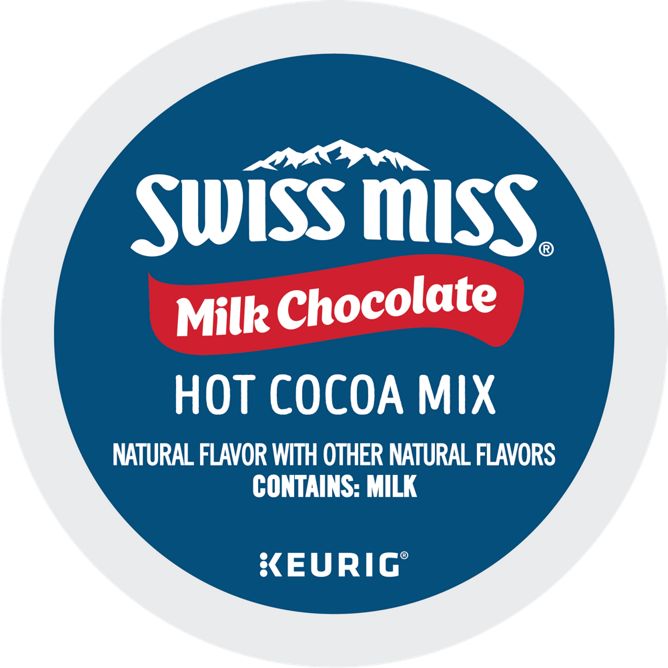 Swiss Miss Hot Cocoa Milk Chocolate K-Cup Pods