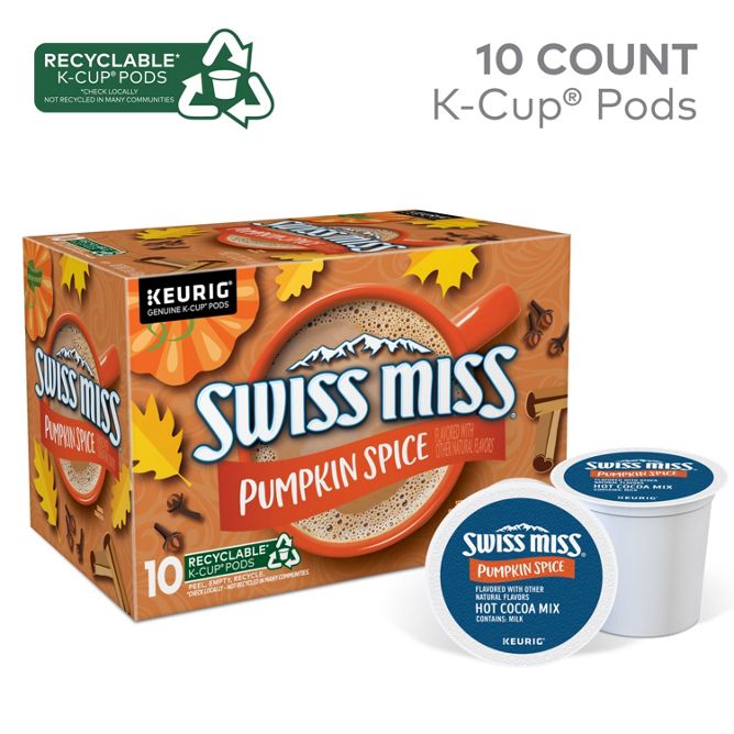 Swiss Miss Hot Cocoa Pumpkin Spice K-Cup Pods