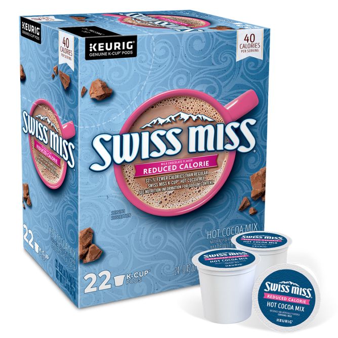 Swiss Miss Hot Cocoa Reduced Calorie K-Cup Pods