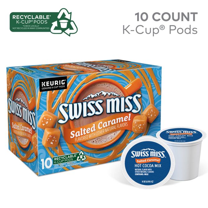 Swiss Miss Hot Cocoa Salted Caramel K-Cup Pods