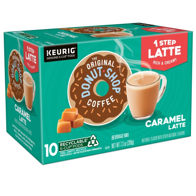 The Original Donut Shop Coffee Caramel Latte K-Cup Pods