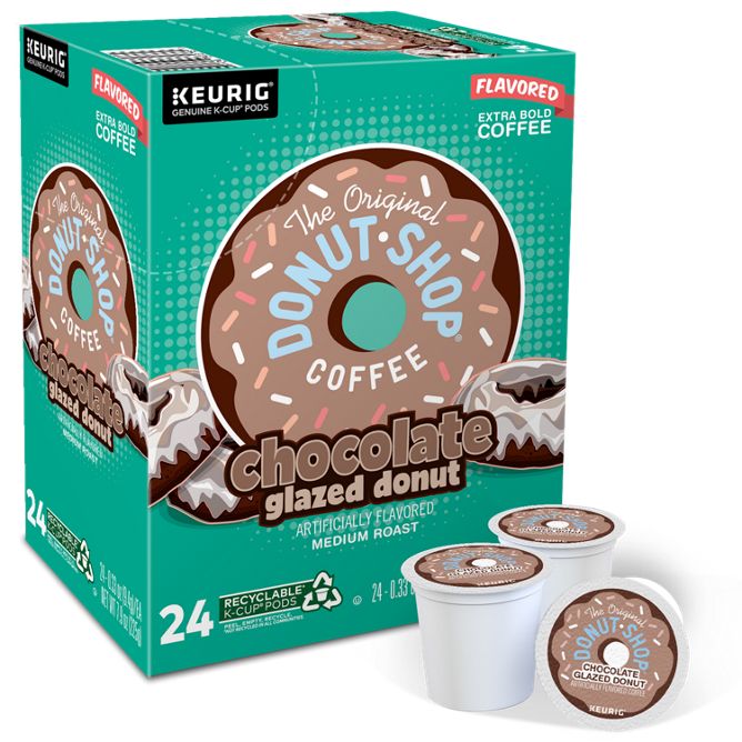 The Original Donut Shop Coffee Chocolate Glazed Donut K-Cup Pods