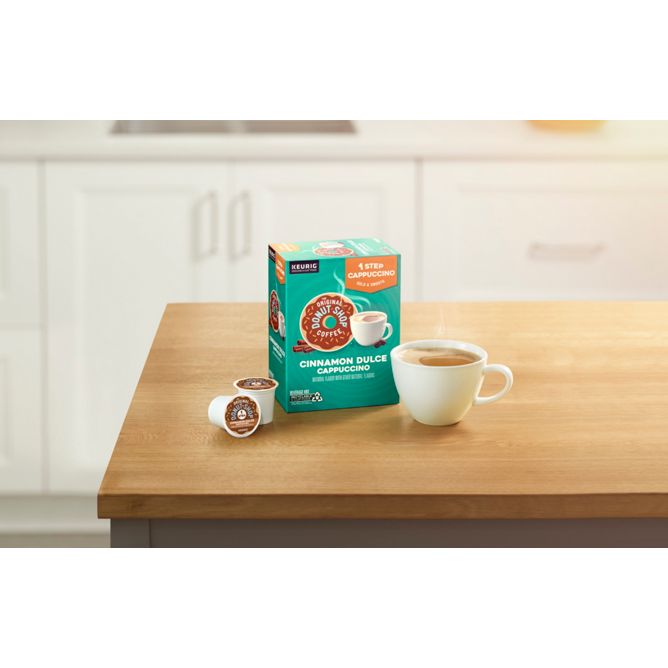 The Original Donut Shop Coffee Cinnamon Dulce Cappuccino K-Cup Pods