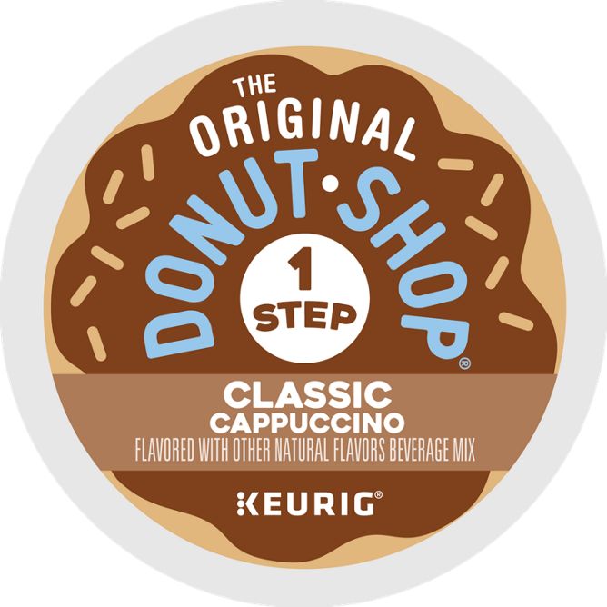 The Original Donut Shop Coffee Classic Cappuccino K-Cup Pods