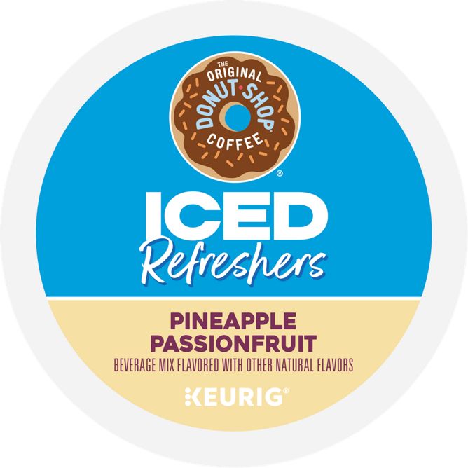 The Original Donut Shop Coffee Iced Refreshers Pine Pas K-Cup Pods