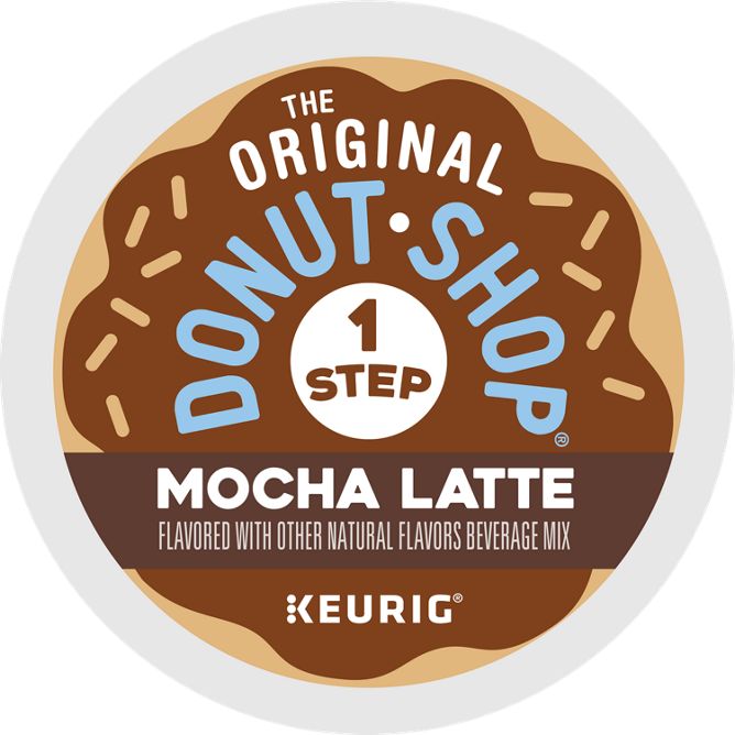 The Original Donut Shop Coffee Mocha Latte K-Cup Pods