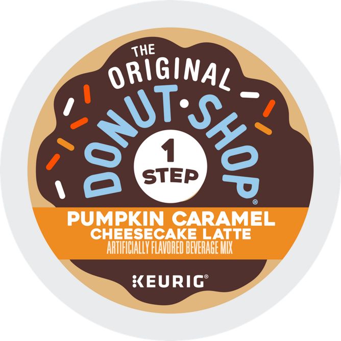 The Original Donut Shop Coffee Pumpkin Caramel Cheesecake Latte K-Cup Pods