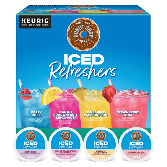 The Original Donut Shop Coffee Refreshers Variety Pack K-Cup Pods