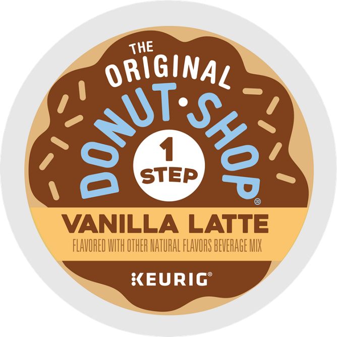 The Original Donut Shop Coffee Vanilla Latte K-Cup Pods