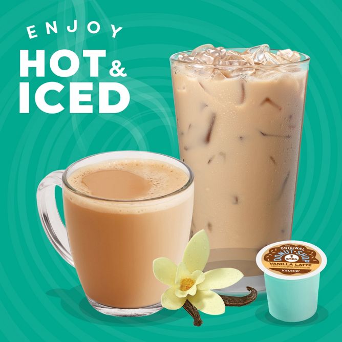 The Original Donut Shop Coffee Vanilla Latte K-Cup Pods