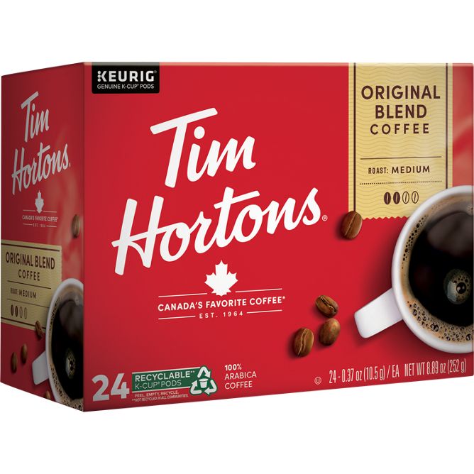 Tim Hortons Coffee Original Blend K-Cup Pods