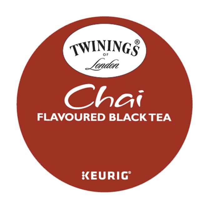 Twining's of London Chai Black Tea K-Cup Pods