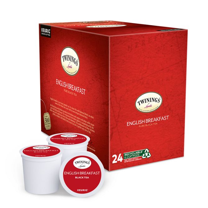 Twining's of London English Breakfast Tea K-Cup Pods
