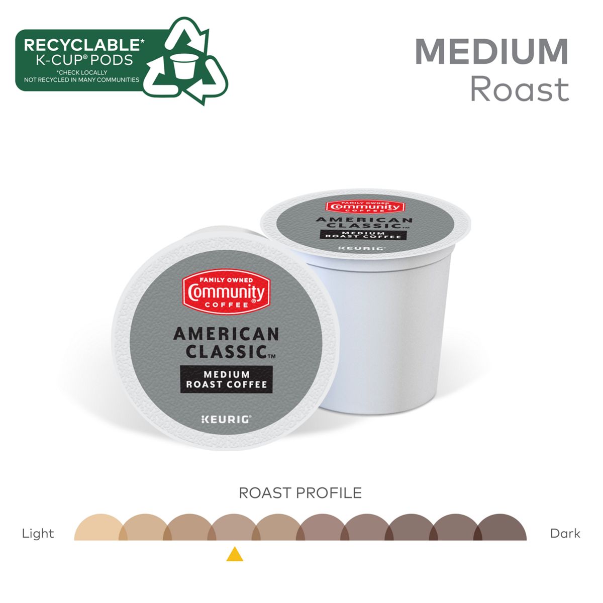 Community Coffee American Classic Coffee K-Cup Pods